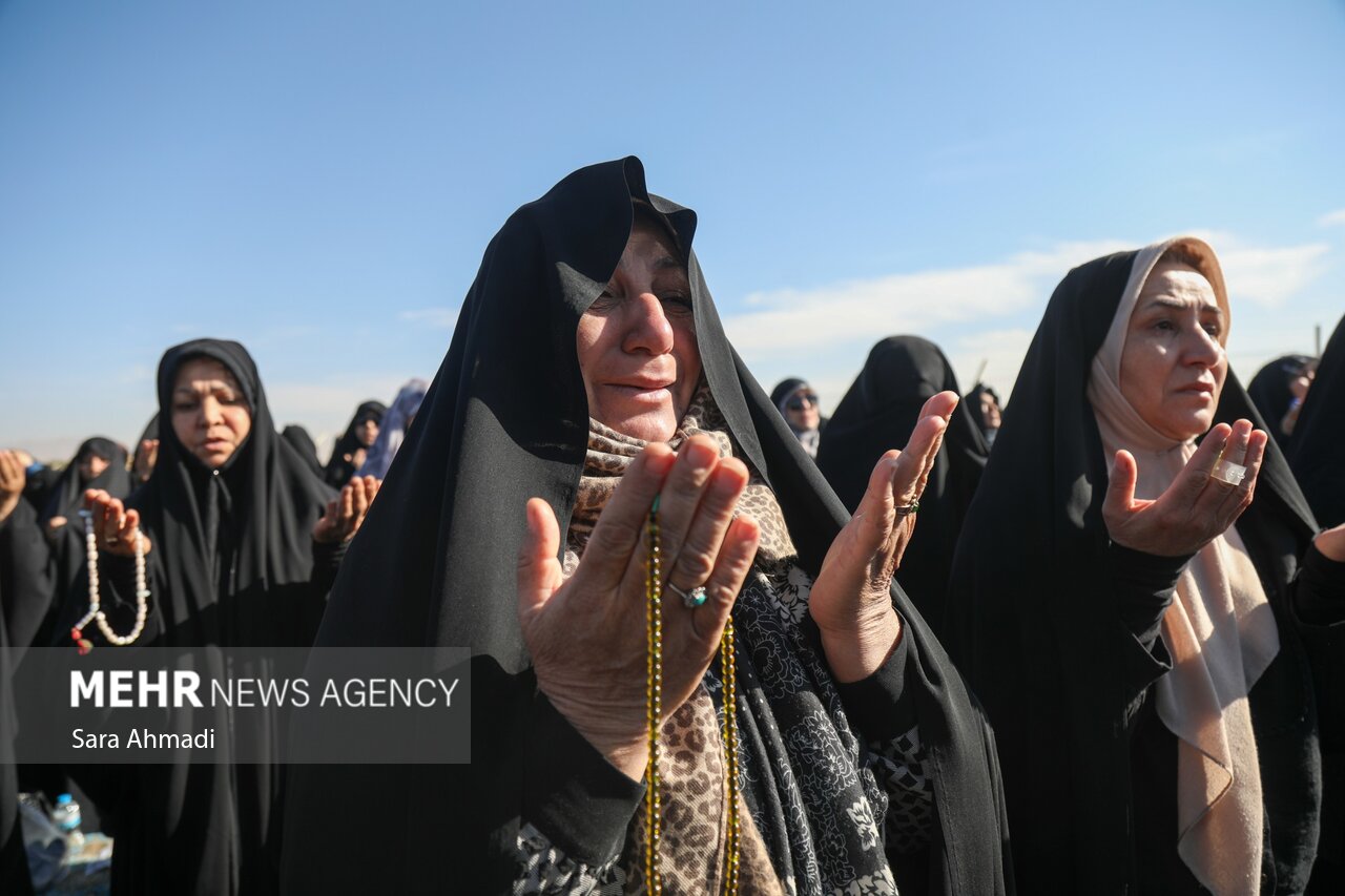 عکس/اقامه نماز باران در مشهد