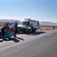 پنج مصدوم و یک فوتی در محور یزد – بافق