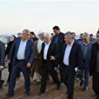 بازدید استاندار خراسان شمالی از بند خاکی عشایر میاندشت