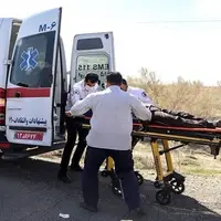 تصادف مینیبوس و سواری در جاده مشهد - سرخس ۲ کشته و ۱۶ مصدوم برجای گذاشت