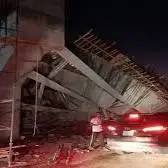 اولین تصاویر از پلی که در نزدیکی سد فریمان ریزش کرده است