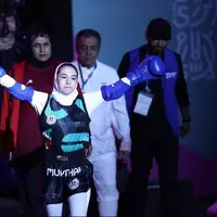 فرشته حسن‌زاده در فینال موی‌تای نقره ای شد