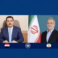 پزشکیان در گفتگو با السودانی: برگزاری شکوهمند انتخابات عراق مایه ارتقای عظمت این ملت است
