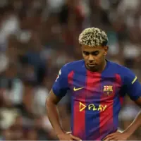 تصویر عجیب از یامال؛ کچل و با سبیل!