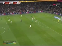 گل‌ دوم ایرلند‌ به‌ پرتغال توسط تروی پاروت