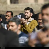 عکس/ اقامه نماز طلب باران در روستای فردو - قم