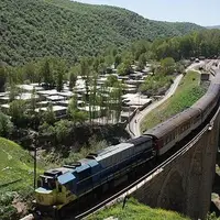 منطقه زیبای ریلی چمسنگر