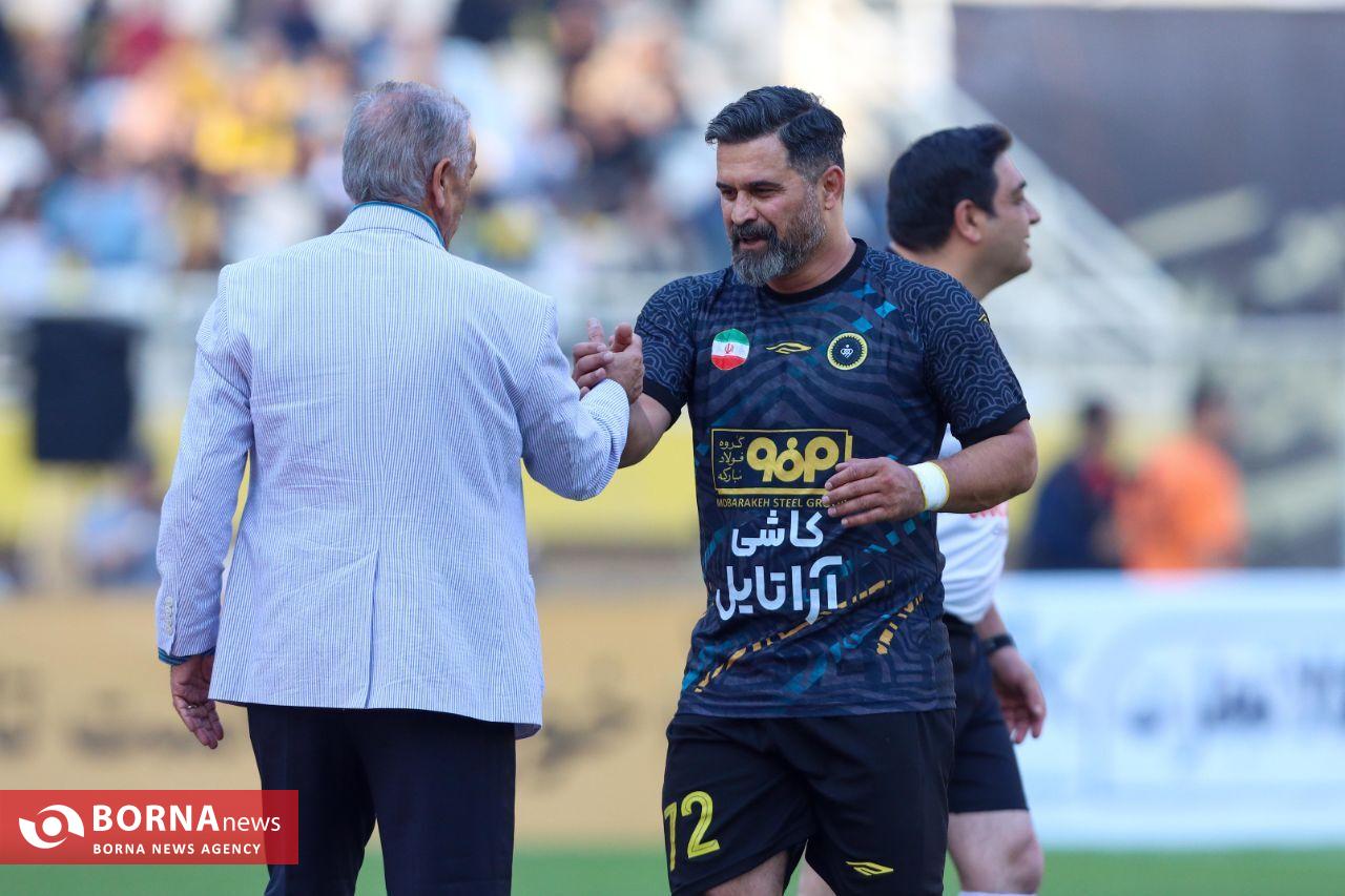 دیدار تیمهای ستارگان دهه ۸۰ و ۹۰ سپاهان