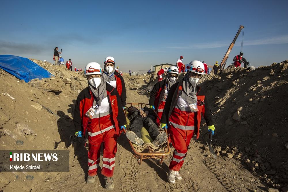 عکس/مانور مخاطرات طبیعی در همدان