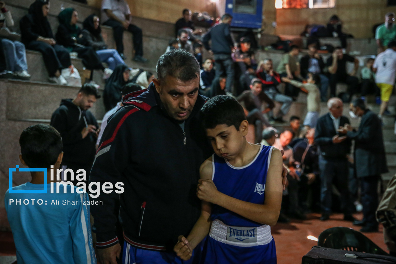 مسابقات بوکس نونهالان