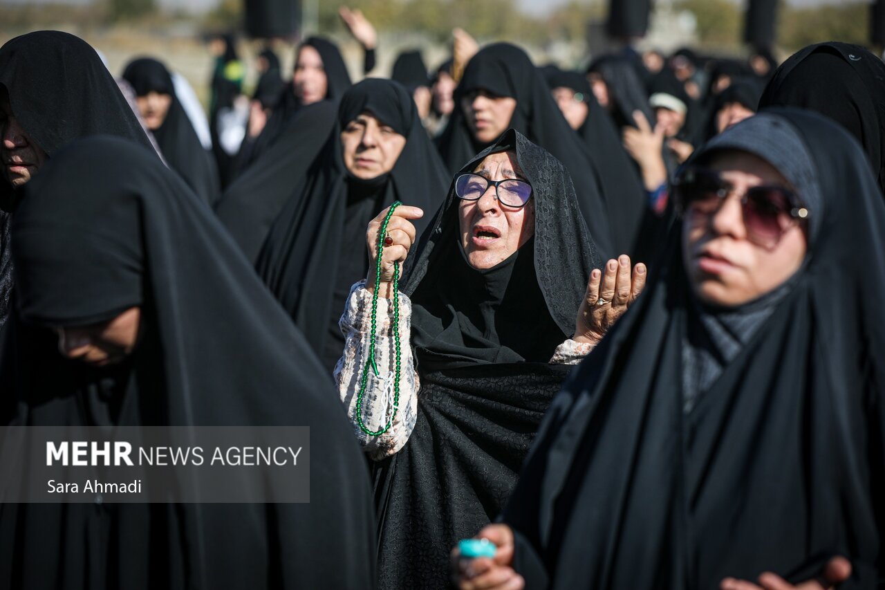 عکس/اقامه نماز باران در مشهد