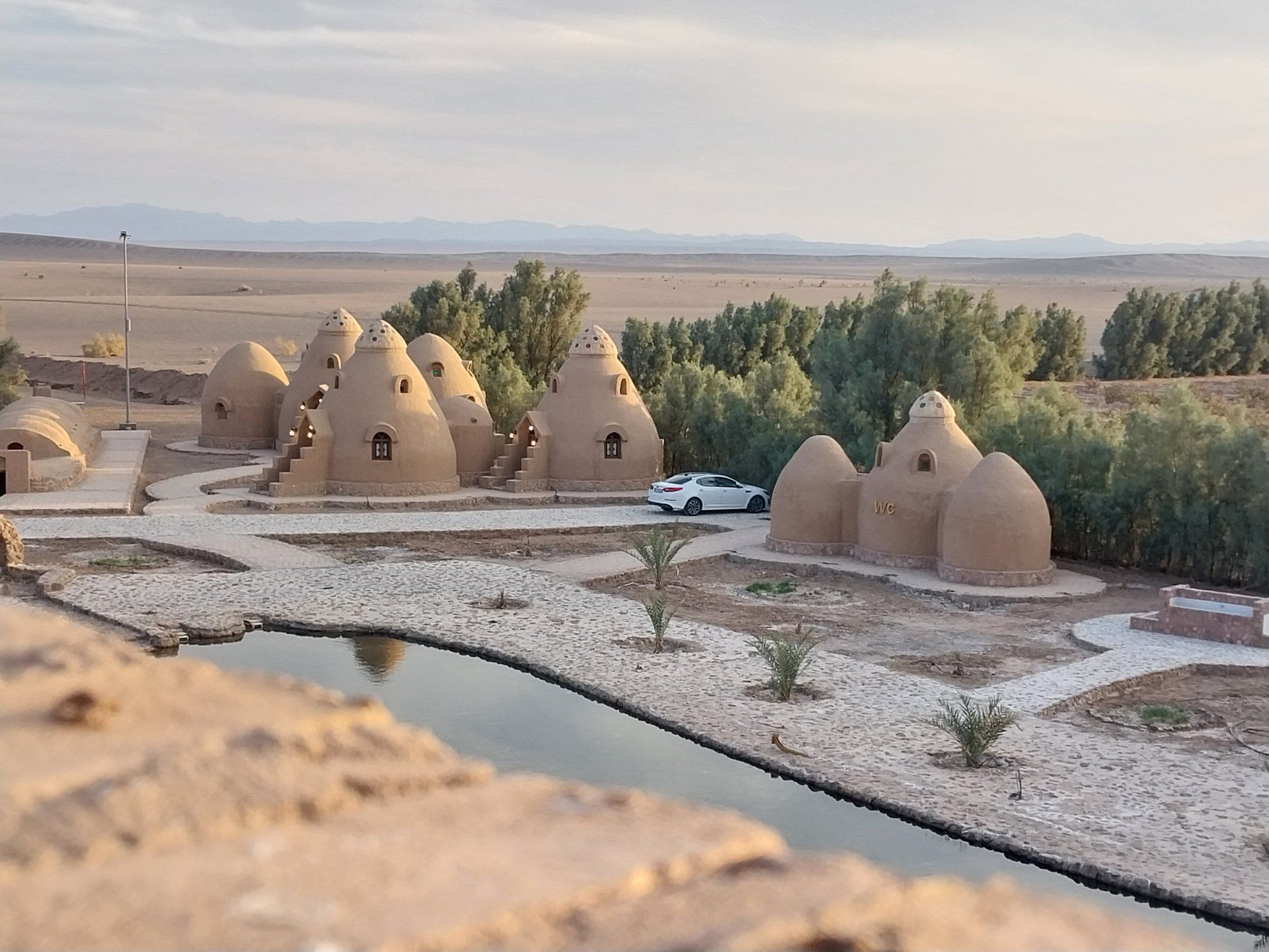 کاروانسرای مشجری ،شهر انارک در اصفهان 