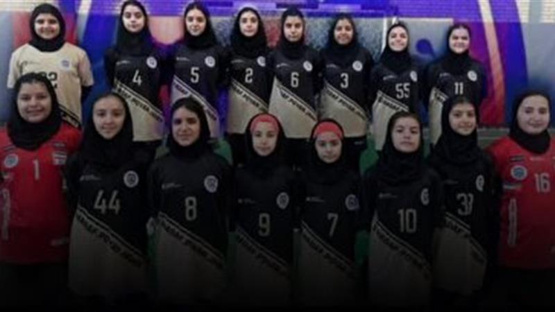 دختران هندبالیست قمی قهرمان شدند
