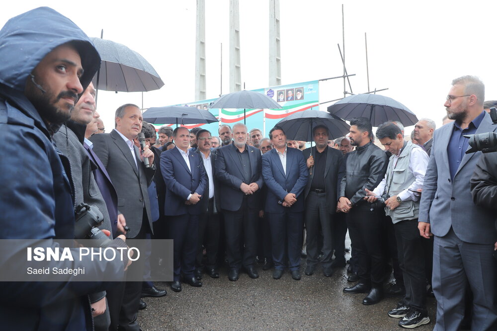 کلنگ‌زنی آبرسانی سد کلقان به بستان‌آباد و هشترود با حضور وزیران نیرو و جهاد کشاورزی