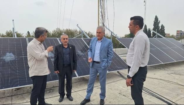 راهاندازی نیروگاه خورشیدی ۳۵ کیلوواتی در ادارهکل منابع طبیعی و آبخیزداری گلستان