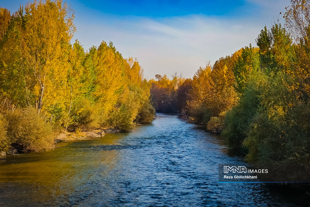 پاییز هزار رنگ باغبادران