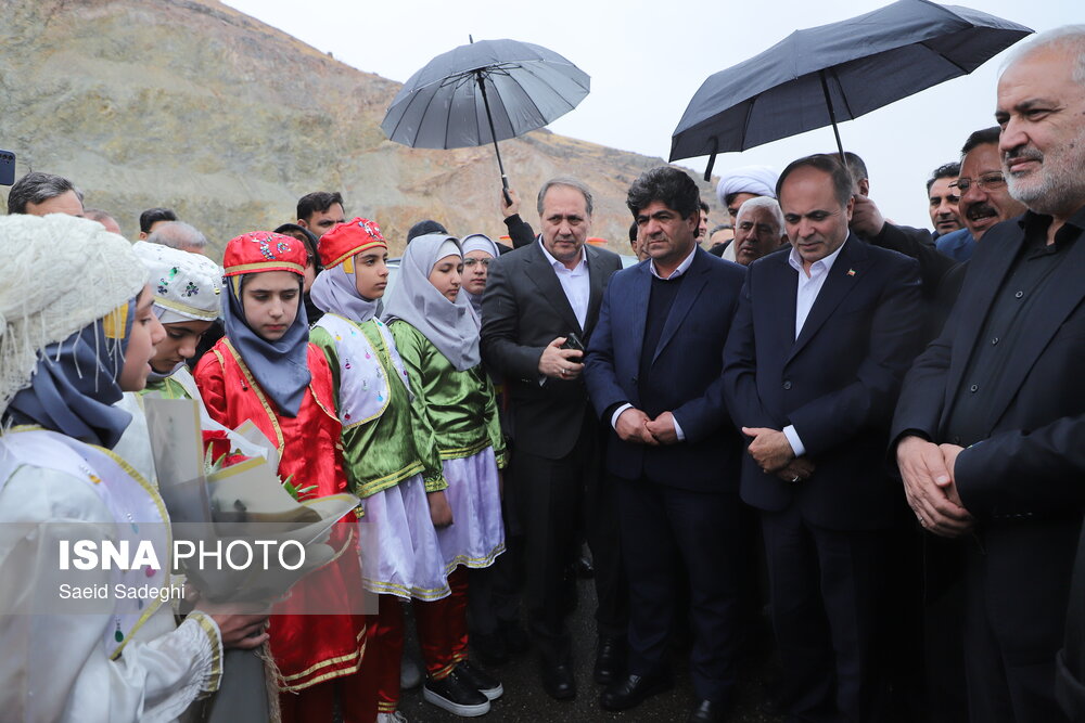 کلنگ‌زنی آبرسانی سد کلقان به بستان‌آباد و هشترود با حضور وزیران نیرو و جهاد کشاورزی