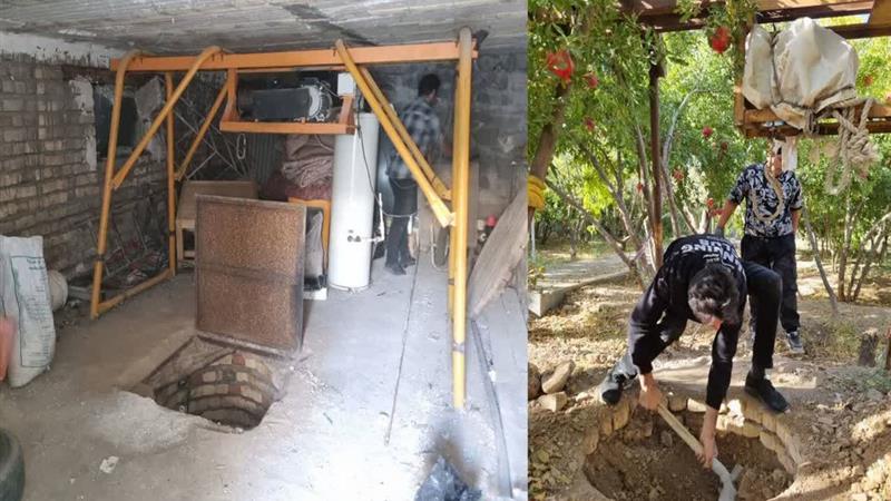 هشت چاه آب غیر مجاز در قم پر شد