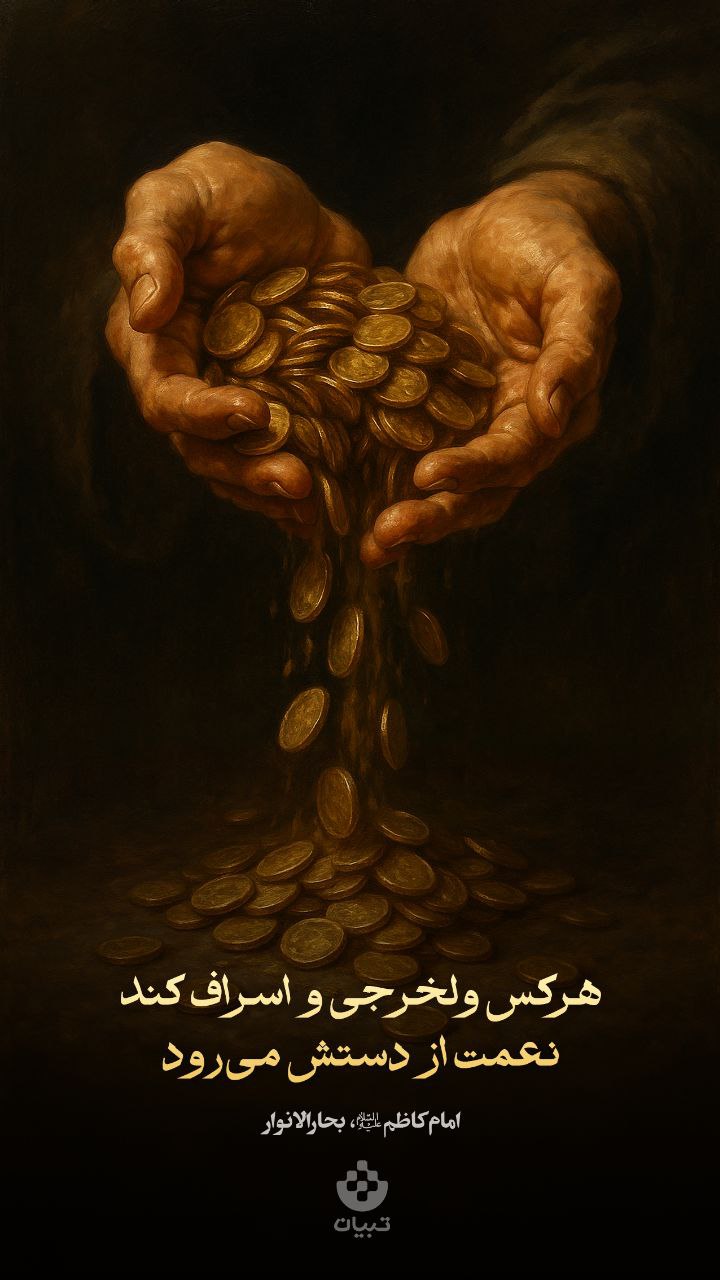 طرح/ ولخرجی و اسراف نعمت را میبرد 