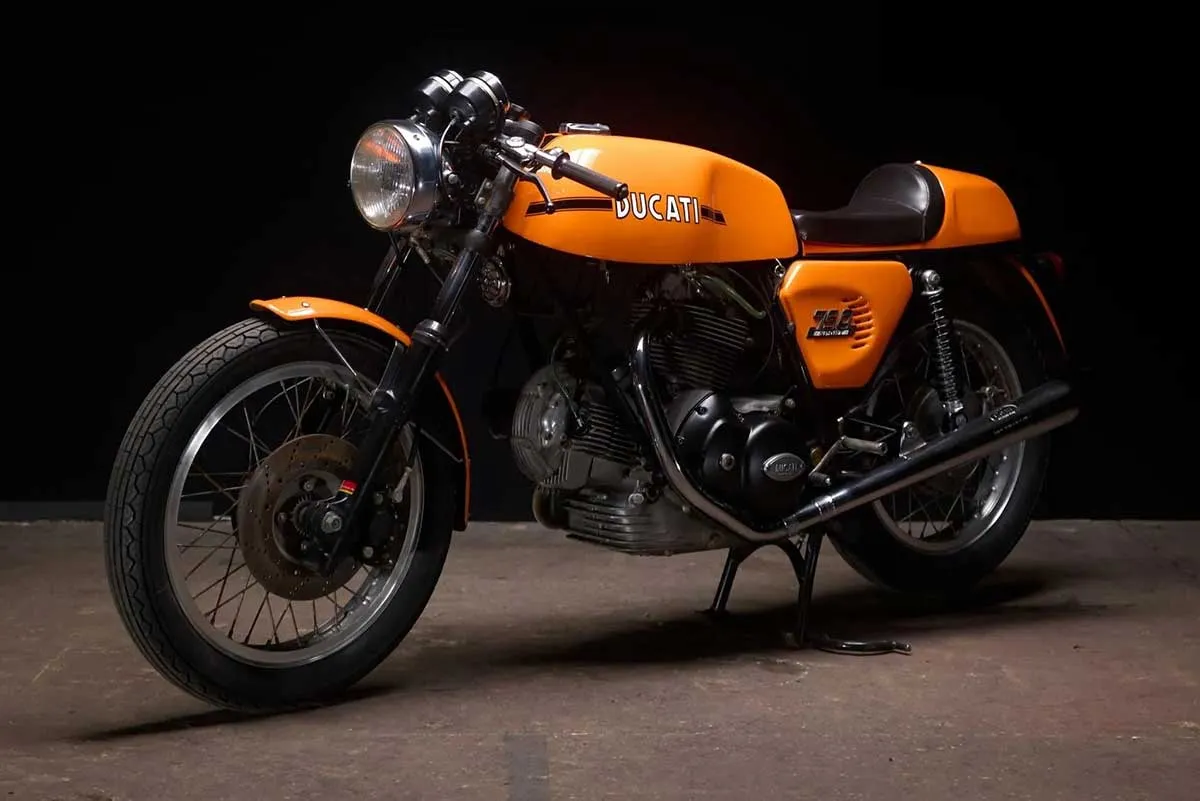 دوکاتی ۷۵۰ اسپرت مدل ۱۹۷۳، موتورسیکلتی افسانهای و ارزشمند