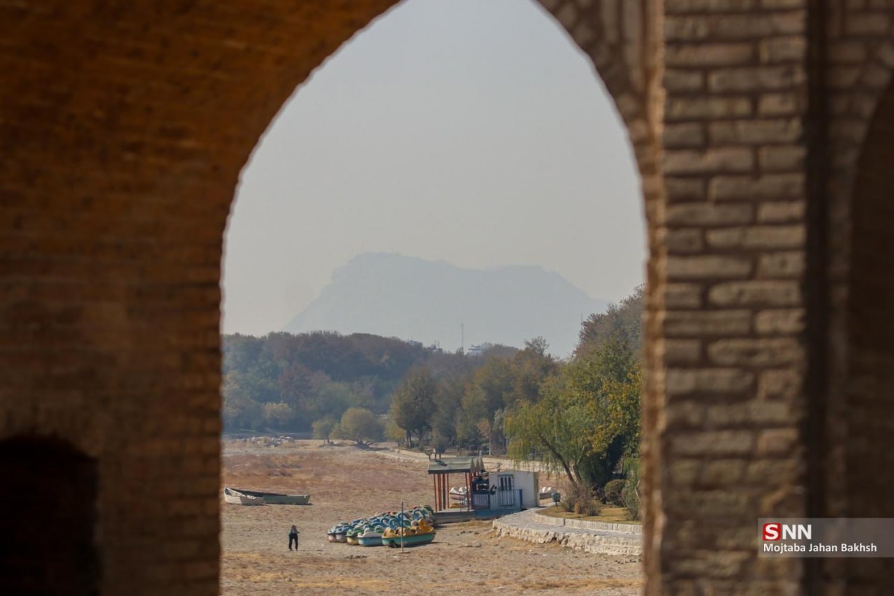 عکس/ آلودگی هوای اصفهان