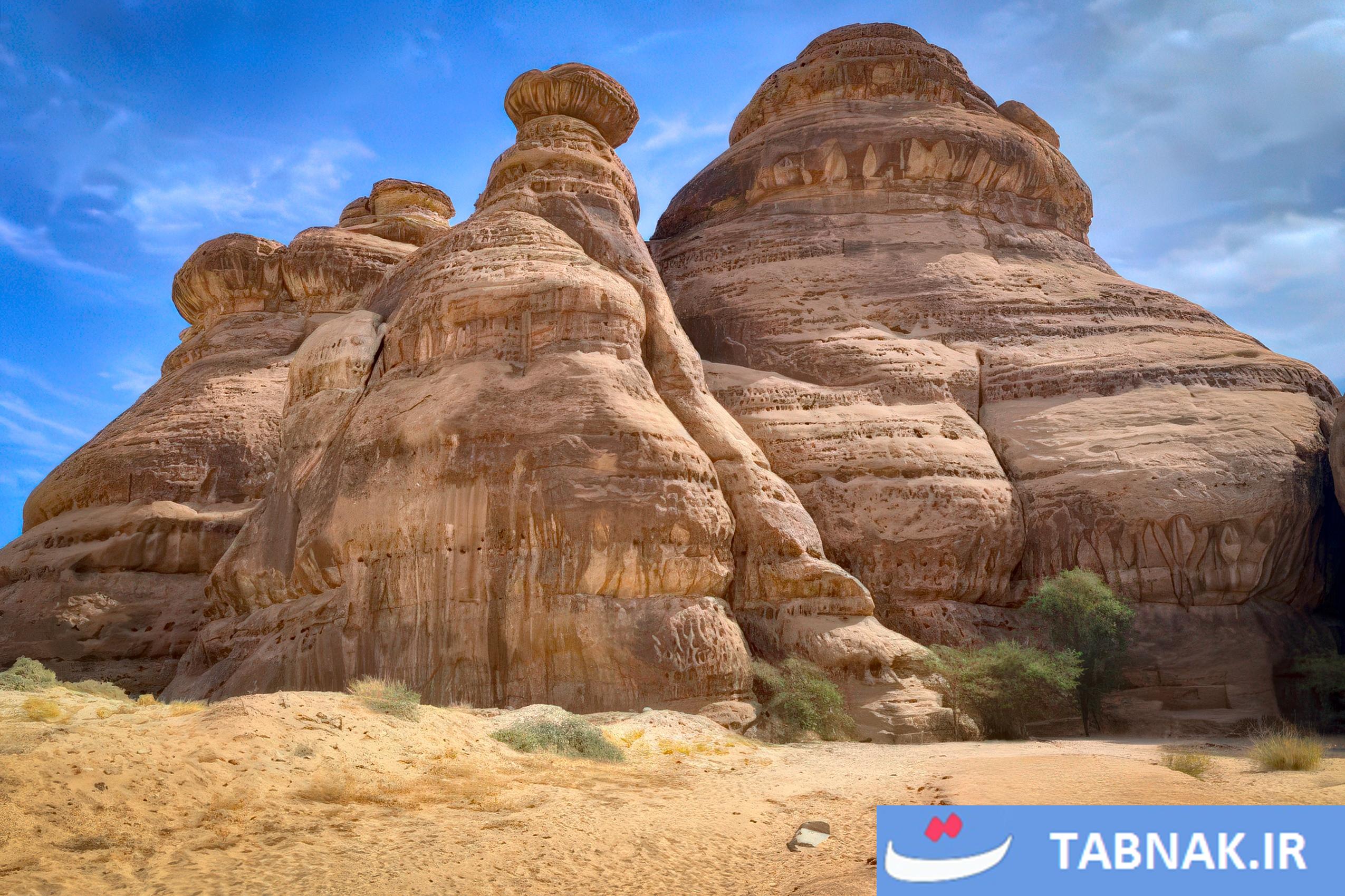 گنجینههای سنگی در شمال عربستان