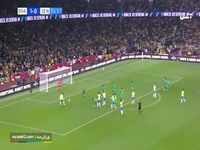 گل دوم برزیل به سنگال توسط کاسمیرو