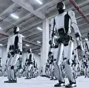 ارتش رباتهای انساننما در چین