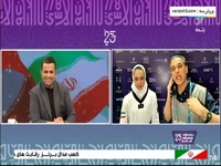 محمدی: مدالم را به مهروز ساعی تقدیم میکنم