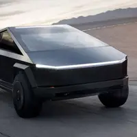 تصاویری از ظاهر عجیب و دور از انتظار «تسلا سایبرتراک»