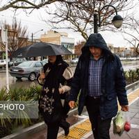 ورود سامانه بارشی از غرب کشور/ چتر باران بر فراز نقاط مختلف کشور