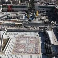 کجسلیقگی مسئولان شهری تبریز در نگهداری بزرگترین سنگفرش جهان