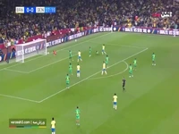 گل اول برزیل به سنگال توسط استوائو