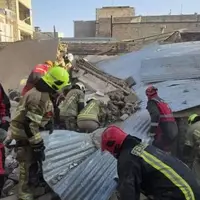 ۲ نفر در پی انفجار خانهای در مشهد محبوس شدند