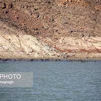 آخرین وضعیت مهمترین منبع آبی دامغان در میانه پاییز کم‌بارش امسال