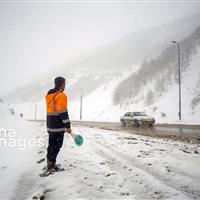 گردنه تته در سروآباد مسدود شد