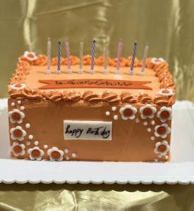 از شما/کیک تولد سفارشی پائیزی 