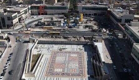 کجسلیقگی مسئولان شهری تبریز در نگهداری بزرگترین سنگفرش جهان