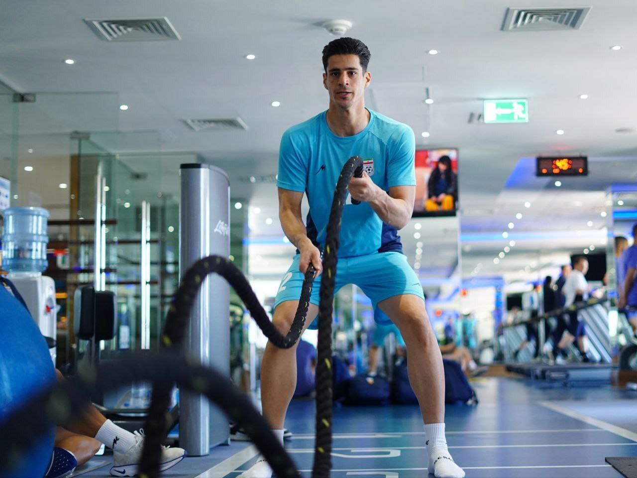 ادامه تمرینات تیم ملی برای فینال تورنمنت العین