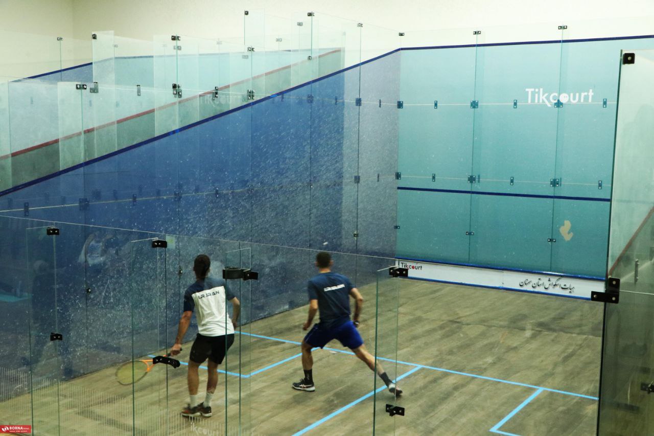 اردوی تیم ملی اسکواش در سمنان