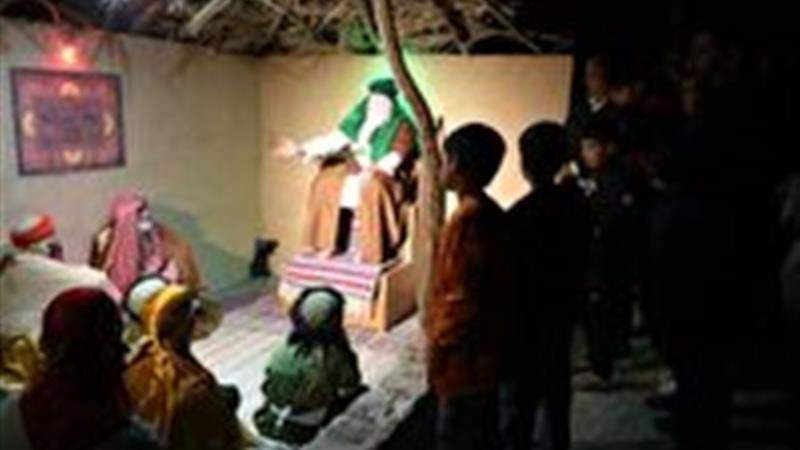 نمایش روضهی «تاوان ترس» در مهردشت