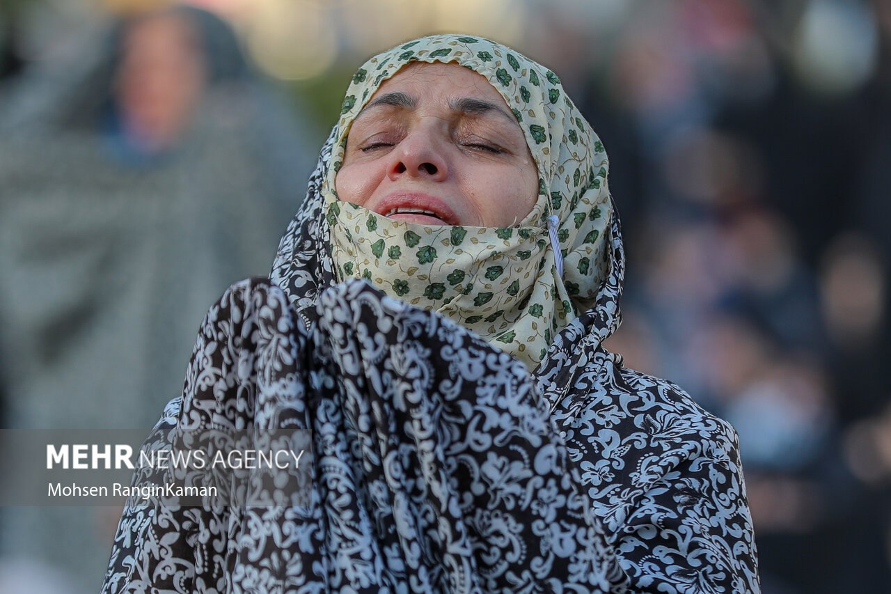 عکس/ اقامه نماز طلب باران در امام‌زاده صالح (ع) تهران