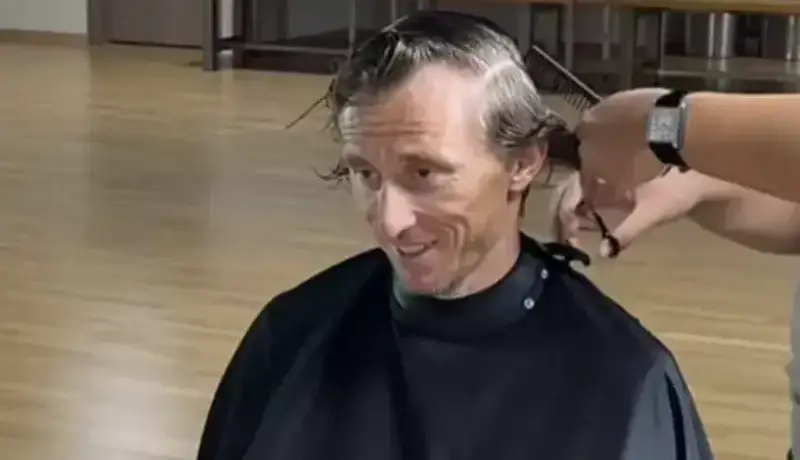 تغییر پس از ۱۱ سال؛ مدل موی جدید مودریچ