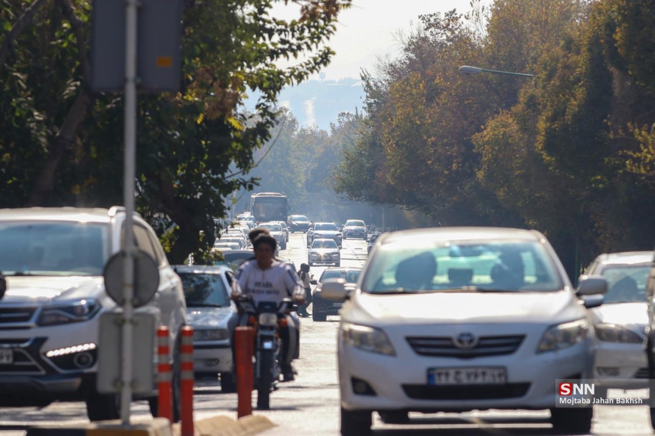 عکس/ آلودگی هوای اصفهان