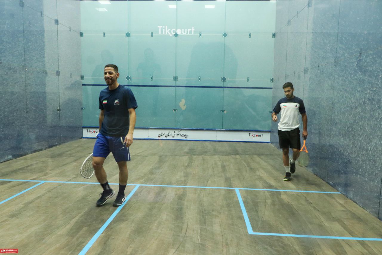 اردوی تیم ملی اسکواش در سمنان