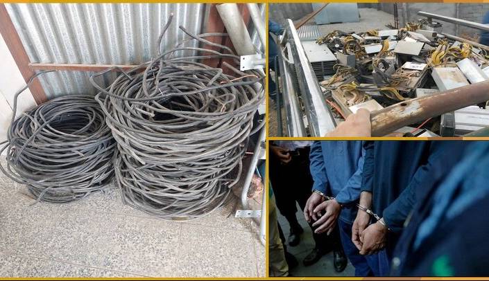 ۵۰ سارق تجهیزات شبکه توزیع نیروی برق در فارس دستگیر شدند