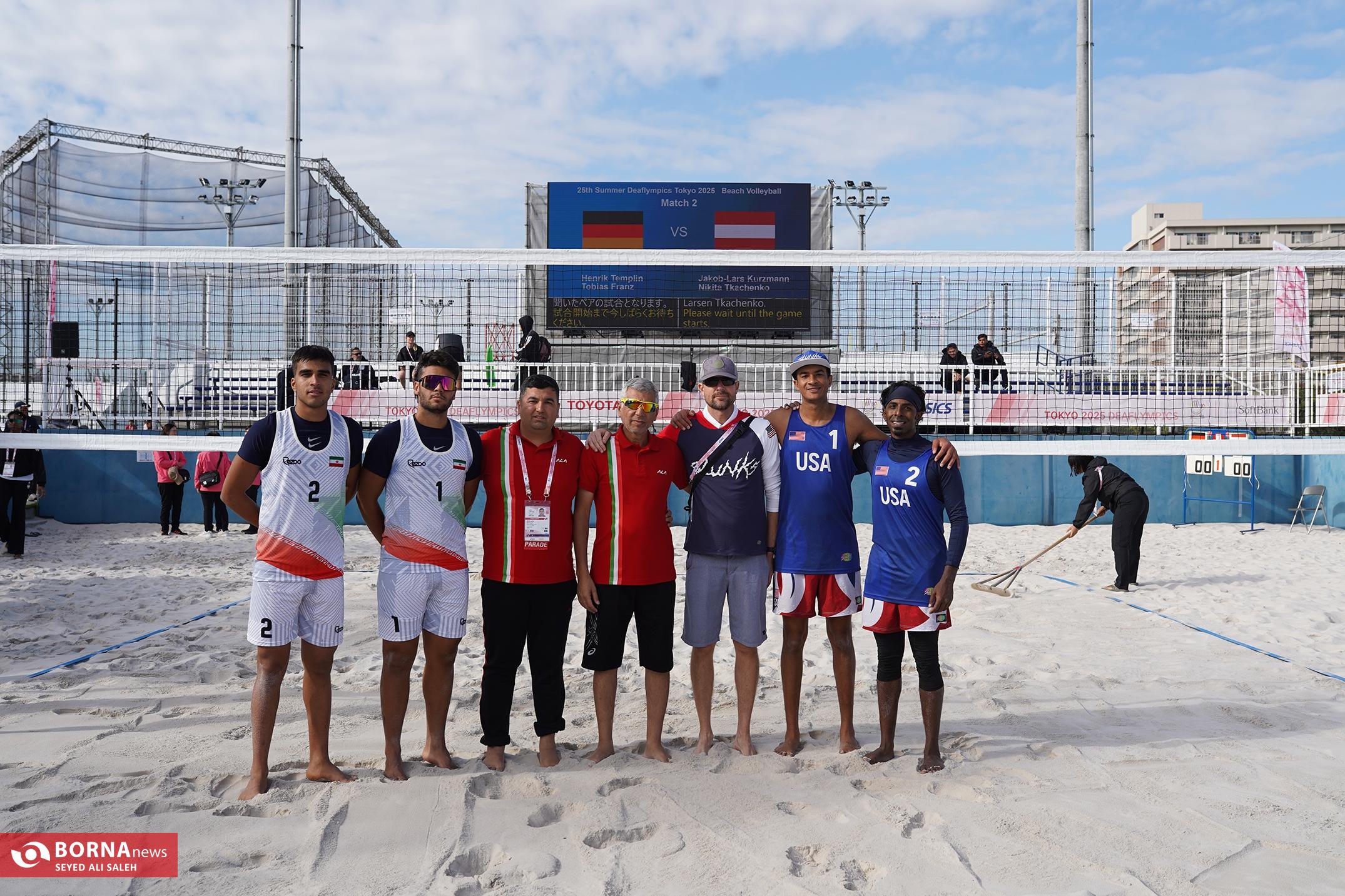 مسابقات والیبال ساحلی المپیک ناشنوایان