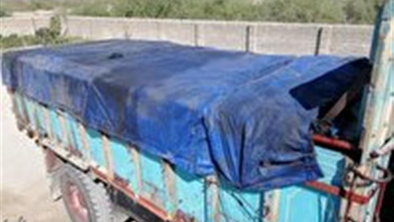 کشف گازوئیل قاچاق در یزد با پوشش آجر سفال