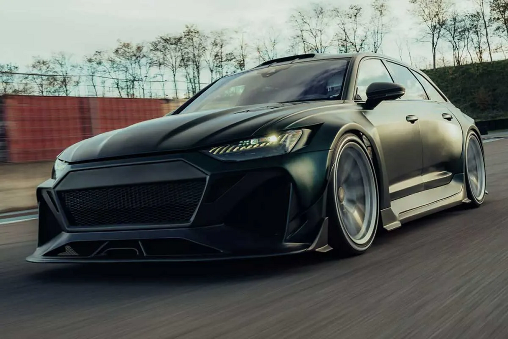 تبدیل آئودی RS6 به ابراستیشن جنونآمیز با ۱۱۰۰ اسب بخار قدرت