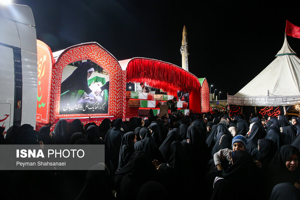 عکس/ آیین بدرقه کاروان «اهالی بهشت» در اصفهان